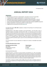 Australian Rare Earths Limited