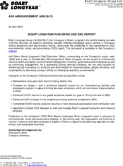 Boart Longyear Ltd.