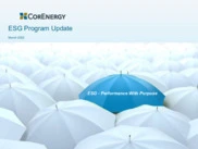 Corenergy Infrastructure Trust Inc