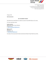 Super Retail Group Ltd