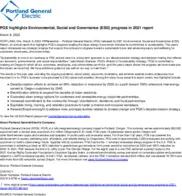 Portland General Electric Company