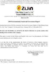 Zijin Mining Group Co., Ltd.
