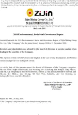 Zijin Mining Group Co., Ltd.