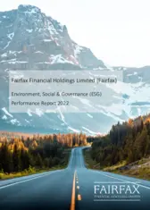 Fairfax Financial Holdings Ltd