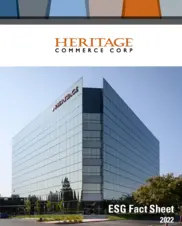 Heritage Commerce Corp.