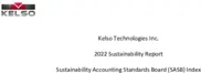 Kelso Technologies Inc.