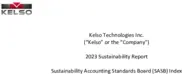 Kelso Technologies Inc.