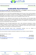 Lotus Resources Limited