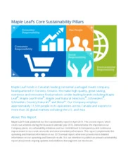 Maple Leaf Foods Inc.