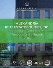 Alexandria Real Estate Equities, Inc.