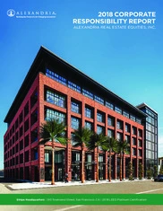 Alexandria Real Estate Equities, Inc.