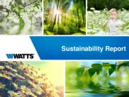 Watts Water Technologies Inc.